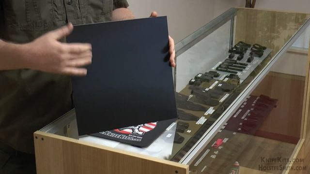 HOLSTEX® - DIY Thermoform Sheet - Carbon Fiber/Untextured Armor Black by CKK смотреть онлайн