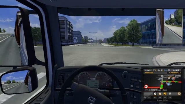 Euro Truck Simulator 2. Рейс Пенза - Липецк . Выпуск #4. С напарником смотреть онлайн