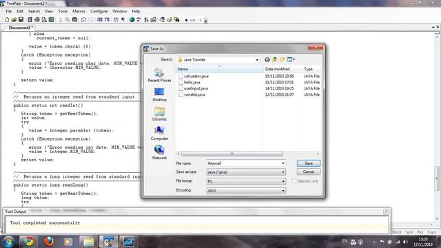 Java programming Tutorial 10 - Keyboard.class смотреть онлайн