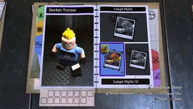 LEGO DC Super Villains Custom Builds - Sketch Turner (Comix Zone) смотреть онлайн