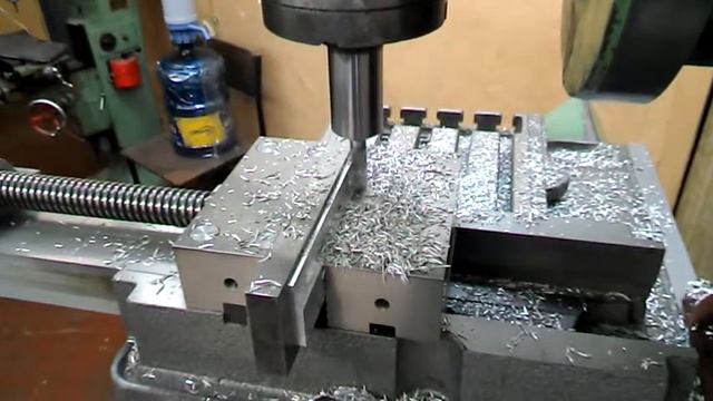 Фрезерование уступа на тонкой планке смотреть онлайн