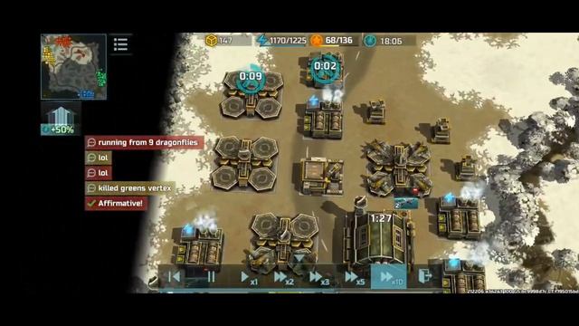 Dragonflies Vs Cyclones! (Art of War 3 - 2v2 Battle) смотреть онлайн