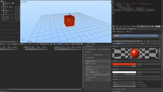 Blender Multiplayer Tutorial Series (Part 1: Basics of Easy Online Addon) смотреть онлайн