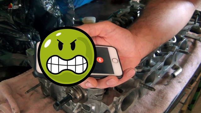 Добили мотор, проблемы с ГБЦ. смотреть онлайн