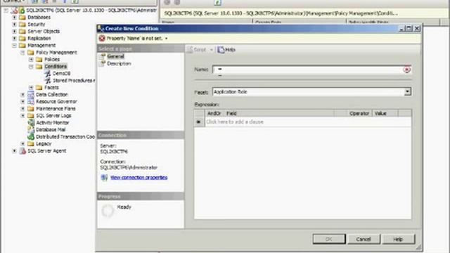 SQL Server 2008 Policy-based Framework смотреть онлайн