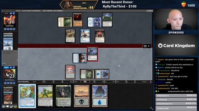 What a CRUSHER! | Vintage Cube Team Draft | MTGO | Twitch Replay смотреть онлайн