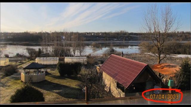 Подъём воды в Волхове с 5 по 10 апреля 2023 года смотреть онлайн