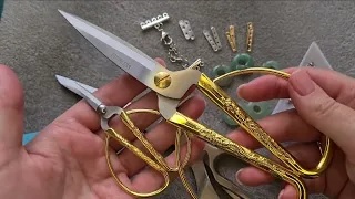 AliExpress🛒 Гого пончик, новые переходники, ножницы, удобный контейнер для хранения материалов. смотреть онлайн