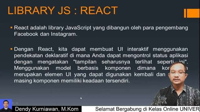 Library Framework CSS dan JavaScript || Belajar Web Pemula di Universitas Stekom смотреть онлайн
