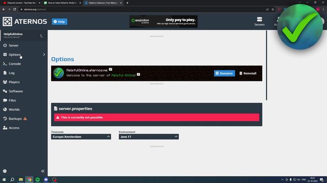 How to Solve Failed to Verify Username in Minecraft Aternos (EASY!) смотреть онлайн