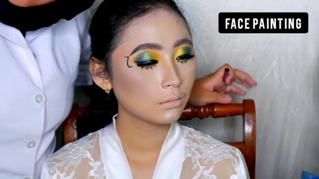 Tutorial MakeUp Fantasi Sunrise Look | Busana Daur Ulang Plastik смотреть онлайн