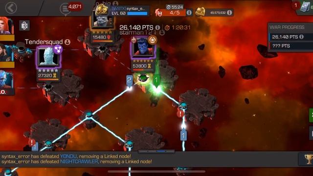 MCOC AW 6* Nightcrawler + 51 + 53 NODE | swashbuckling | Nebula | CAIW смотреть онлайн