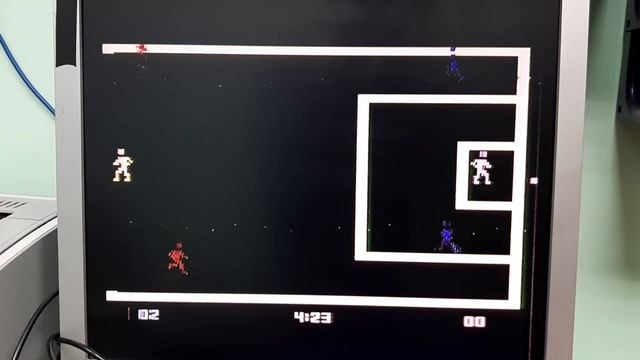 ATARI 2600 играем в игры 40 летней давности.