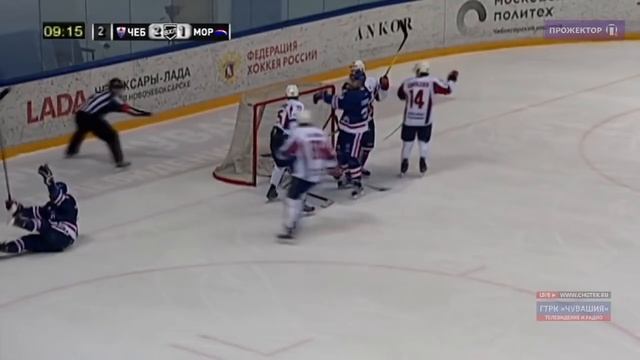 ХК Чебоксары - ХК Мордовия, 4:3 смотреть онлайн