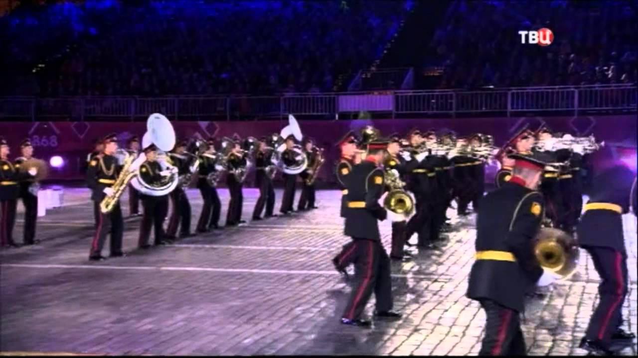 "Спасская башня-2015" - выступление России - Смуглянка смотреть онлайн