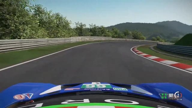 Project Cars 2 [Xbox One X] Ford GT LM GTE - Nurburgring Nordschleife смотреть онлайн