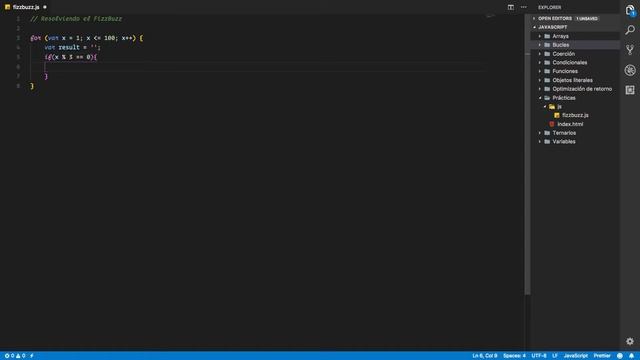 14. Práctica I: FizzBuzz - JavaScript: la guía completa смотреть онлайн