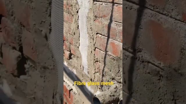 How To Prevent Cracks From Walls - Building Construction- Fiber Mesh - Chicken Mesh For Plastering