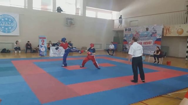 #1. Семенихин Макс. Открытый чемпионат и первенство г.Москвы по кикбоксингу 