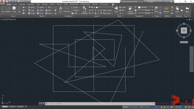 AutoCad Ribbon смотреть онлайн
