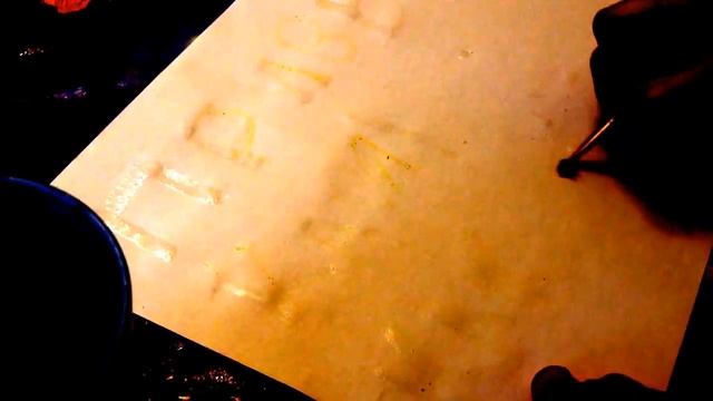 Как сделать невидимые чернила дома смотреть онлайн