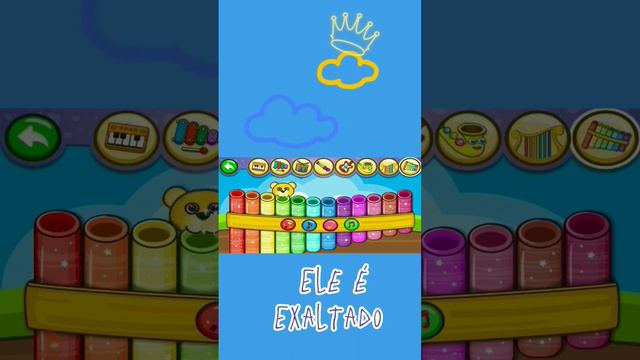 Ele é Exaltado • He is Exalted • Piano kids • Piano crianças смотреть онлайн