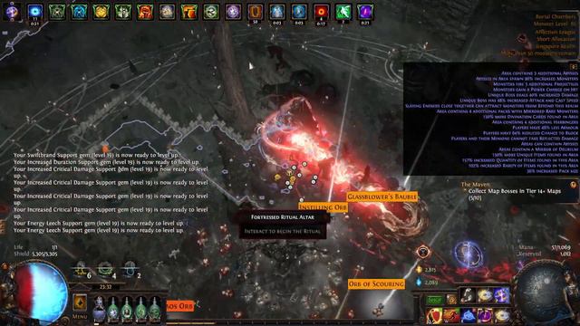 3.23 - Penance Brand of Dissipation Trickster - Juiced T16 Burial Chambers (5k Wisps) смотреть онлайн