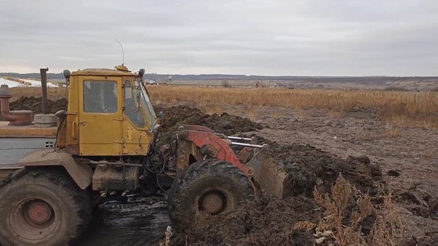 ПОГРУЗКА НАВОЗА НА Т-156! смотреть онлайн