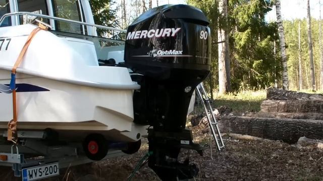 Mercury 90 OptiMax смотреть онлайн