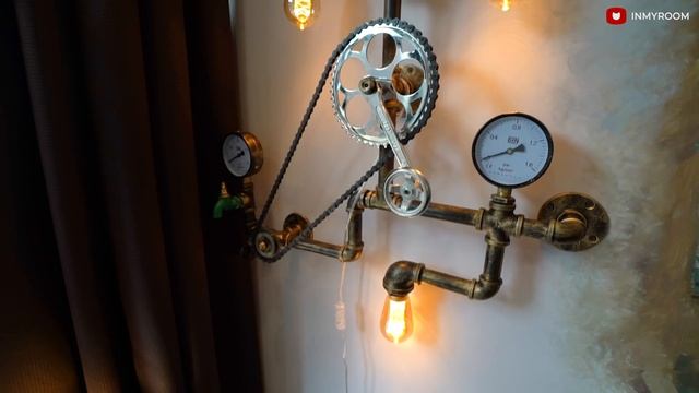 Румтур 42 кв. м. Обалденный интерьер двушки в стиле Стимпанк. Дизайн, который вас точно удивит смотреть онлайн