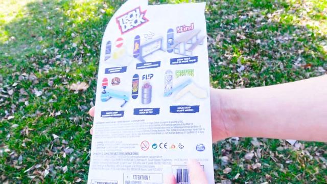 Finger Skateboard | Tech Deck Street Hits Jersey Barrier | Finger Skateboarding | Flick Trix смотреть онлайн