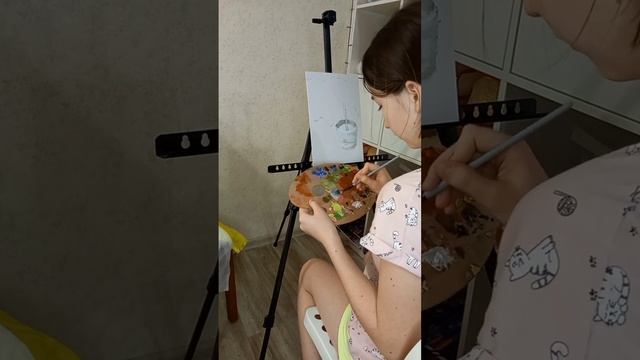 Рисую картину масляными красками...(5 ч.) #рекомендации #рисование #масляныекраски #живопись #краск смотреть онлайн