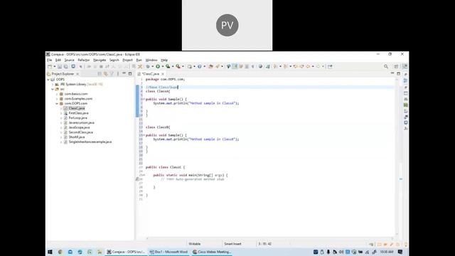 39. OOPS- Java - Why Multiple Inheritance is not possible in JAVA смотреть онлайн