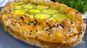 Беру КАБАЧОК и КУРИЦУ! С Тестом НЕ Вожусь! Пирог "Летний" на скорую руку