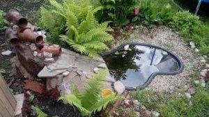 Водопад своими руками. Пруд своими руками. Фонтан на дачу своими руками.
