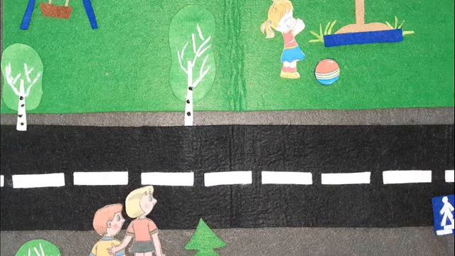 Правила для юного пешехода. Подготовительная группа к школе "Солнышко". Воспитатель Минаева Е.Ф. смотреть онлайн