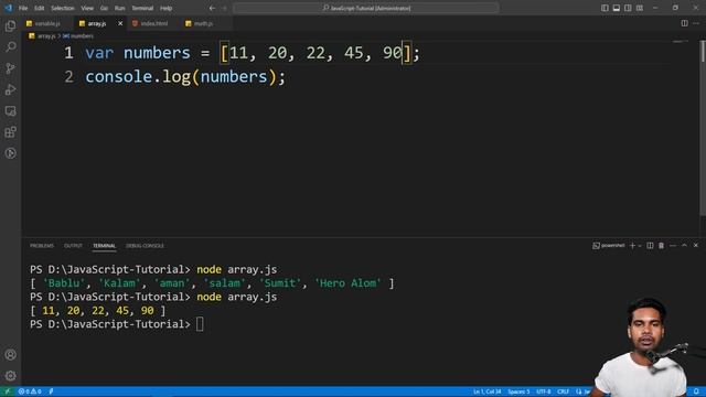 Push and Pop Array Method in JavaScript | javaScript bangla tutorial смотреть онлайн