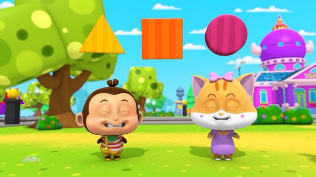Изучите фигуры, Формы песня для младенцев на русском языке - Loco Nuts смотреть онлайн