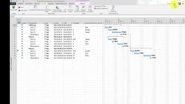 Microsoft Project 2013 - Statusbericht erstellen mit Microsoft Project 2013 смотреть онлайн