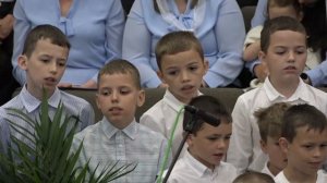 Детский хор - Песня "Детский хор поёт об Иисусе Христе" - Церковь "Путь Истины" - Пасха, 2022