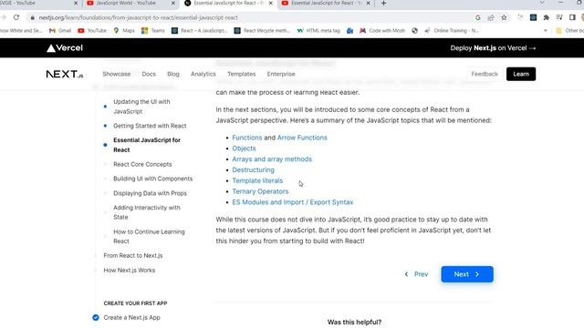 Essential JavaScript for React || #javascript #react смотреть онлайн