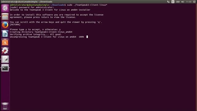 How To Install TeamSpeak 3 Client on Ubuntu 16.04 Easily смотреть онлайн