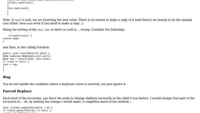 Code Review: Inserting a node in Binary Search Tree (3 Solutions!!) смотреть онлайн