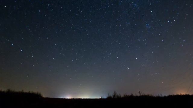 Звездное небо за Волгоградом смотреть онлайн