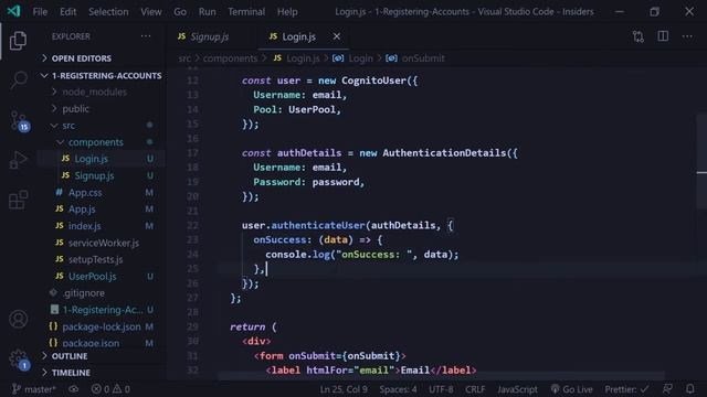 AWS Cognito + React JS Tutorial - Login (2020) [Ep. 2] смотреть онлайн
