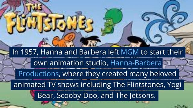 William Hanna And Joseph Barbera