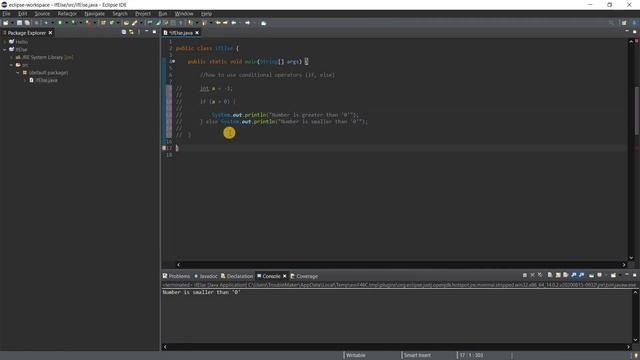 How to use If Else Statement in Java ? Conditional Operator in Java | Learn Java in 2020 смотреть онлайн