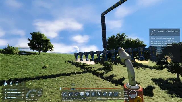 Space Engineers - Survie #07 [FR] Une mine automatisée! смотреть онлайн