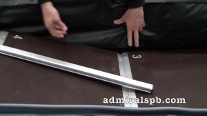 Видео по сборке стрингера на лодке Адмирал