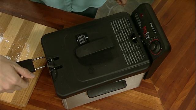 Presto® Stainless Steel ProFry™ immersion element deep fryer смотреть онлайн